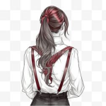 性感美女图片背影微信头像卡通,展现独特魅力与时尚品味”