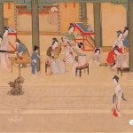 《汉宫春晓图》全幅欣赏,仇英笔下宫廷生活的瑰丽画卷